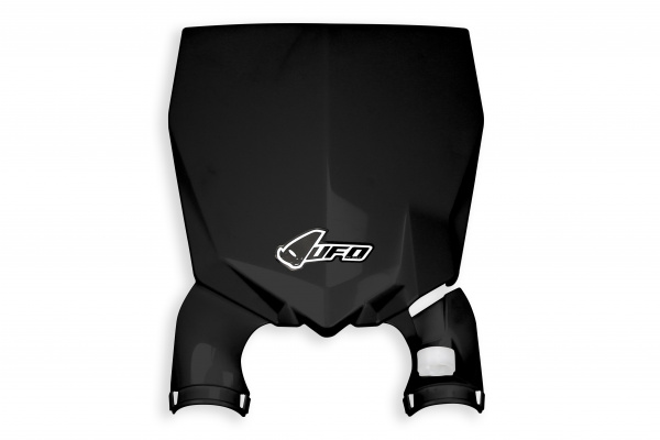 Front Number Plate black for Yamaha YZ 125 - YZ 250 - YZ 250 F - YZ 450 F - YZ 250 FX - YZ 450 FX